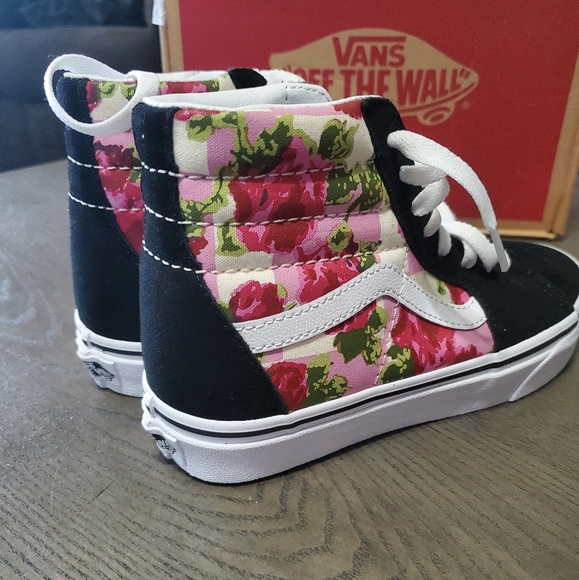Vans floral sk8-hi shoes new in box - Picture 2 of 5